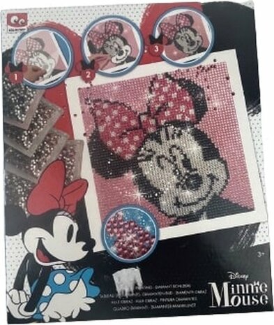 Diamant Schilderij Minnie Mouse - Assorti - Disney - Diamond Painting - Multicolor - Disney - Kinderen - Schilderij - Knutselen