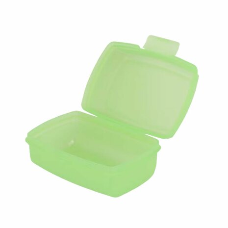 Curver snackbox - Groen / Transparant - Kunststof - 0,4 ml - Set van 2 - Bakje - Vershoudbakjes - Vershoudbox - Lunch - Snack 2