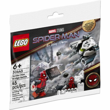 Lego Spider-man Brigde Battle - Zwart / Multicolor - Kunststof - 30443 - Spiderman - Spider-man No Way Home 