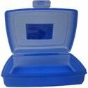 Curver lunchbox broodtrommel - Blauw / Transparant - Kunststof - 1,3 Liter