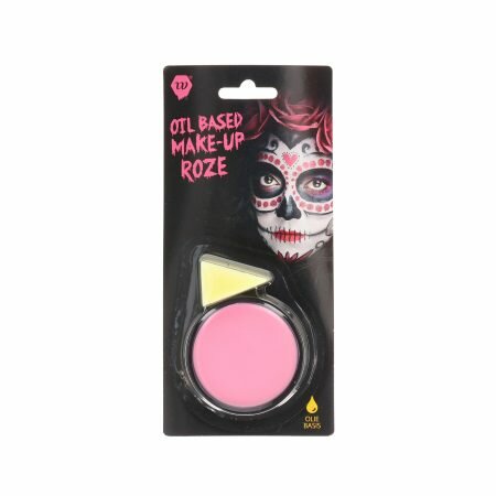 Halloween make up met spons  - Oliebasis - Schmink - Roze 