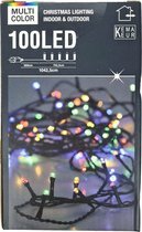 100 LED Lichtsnoer - Indoor &amp; Outdoor - Multicolor - Kerstverlichting - 10 meter