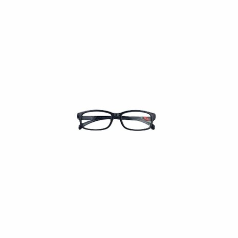  Leesbril +1.50 - Zwart / Transparant - kunststof / Glas 