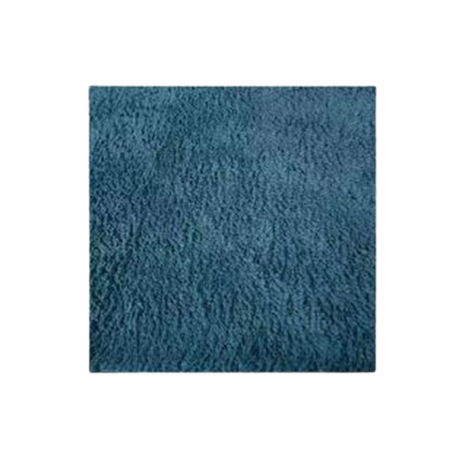 Badmat SINDY - Blauw - Polyester - 50 x 70 cm - Badkamer - badkamer - kleed - badkamerkleed - kleden - mat  1