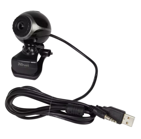 Webcam voor computer en laptop - Zwart - Kunststof - Webcam - Camera - Computer - Thuiswerk - Laptop 1