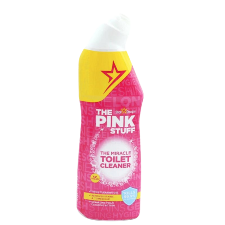 The Pink Stuff Toiletreiniger - Roze / Wit - Kunststof - 750 ml - Set van 2 - Schoonmaken - Reinigen - Toilet