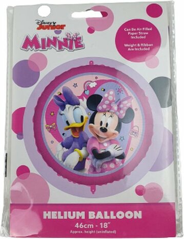 Minnie Mouse Helium Ballon - 18&#039;&#039; - 46cm - Multicolor - Mickey - Disney - Kinderen - Buitenspelen - Ballon