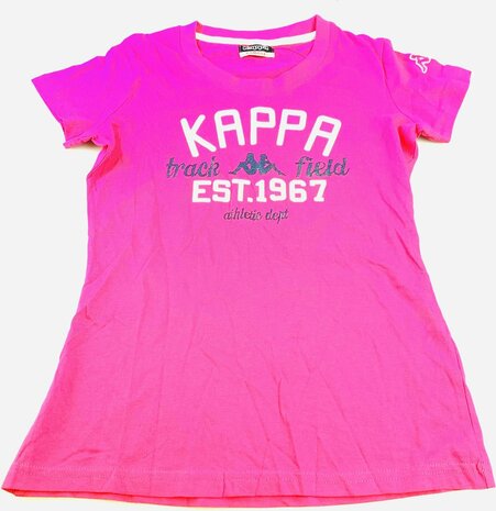 Kappa - T-shirt Athletic - Roze - Maat XS - Vrouwen