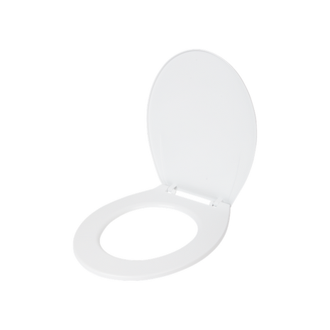 Toiletbril / Wc bril Wit - Kunststof - 42 x 25 cm