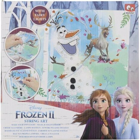 Aarzelen heilig Blokkeren Frozen 2 String Art Olaf - Multicolor - Kunststof - Maak je eigen lamp -  Knutselpakket - Vanaf 3+ - Cadeau - Knutselen - Red Hart | All You Need Is  Low Prices