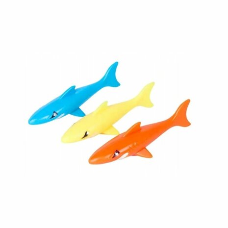 3 Duikende Haaien JAKE - Multicolour - Metaal - Zwemmen - Zwem Diploma 2