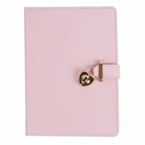 Dagboek met slotje BFF - Roze