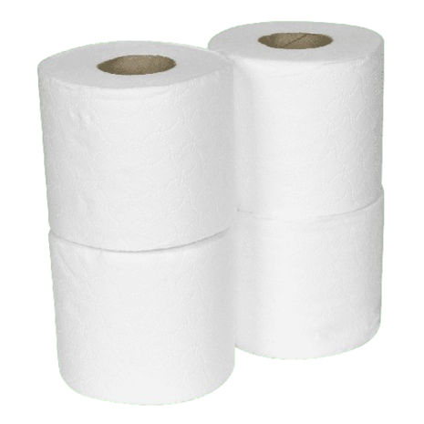 SALE Wc rollen - 4 stuks - 2 laags - Euro - Toilet paper