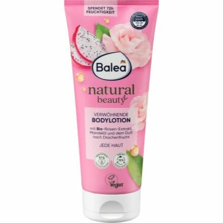 Balea Bodylotion Natural Beauty Roos & Drakenfruit - Roze - 200 ml