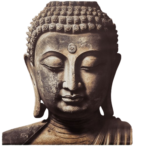 Decoratieve -  Tuindoek - Buddha - Print - Vierkant - Buiten - 80 x 80 cm