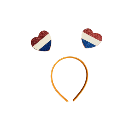 Ek/Wk Diadeem - Multicolor - Nederland - Holland - EK / WK - Voor Meisje