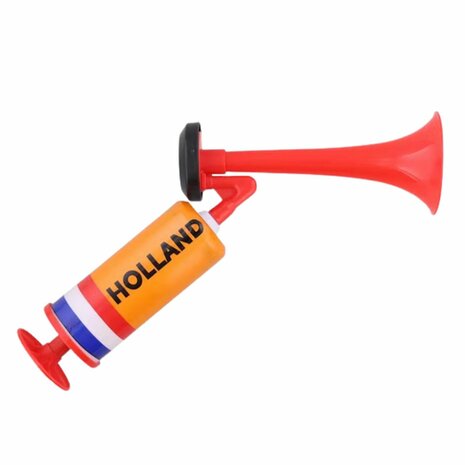 Luchthoorn grote versie - Toeter - Oranje - WK / EK - Nederland - Holland - Voetbal - Koningsdag