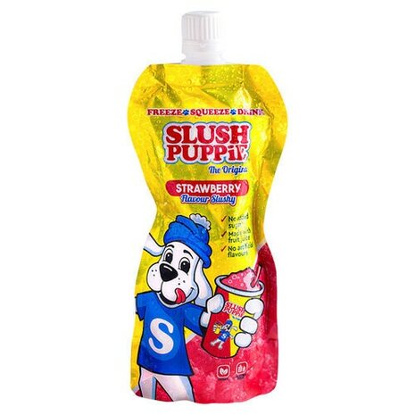 Slush Puppie - Slush Strawberry - 250 ml - Aardbei 