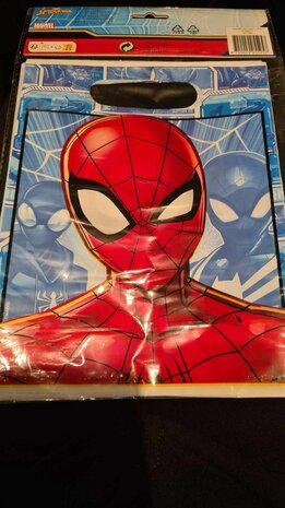 10x Uitdeelzakjes Spiderman - 10 Stuks - Uitdeelzakjes - Traktatie zakjes voor Uitdeelcadeautjes - Uitdeelzakjes Kinderfeestje 