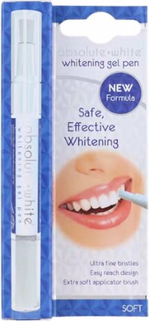 Witmakende gelpen Blauw / Wit Witmakende gel 1.8 Gram Whitening gel pen Tand Tanden Tand hygi&euml;ne Wit Witmakend Tandenble