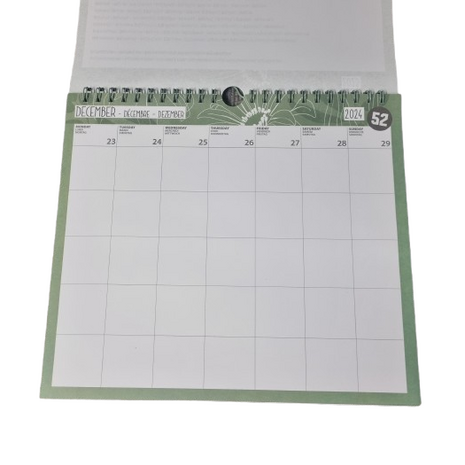 Familieplanner WOLK 2025 - Taupe / Wit - 33 x 29,5 Cm - kalender - Familie Weekplanner - Planner & Family Calendar - Inclus