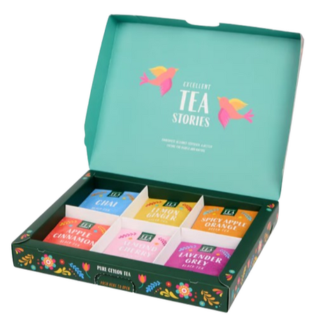 Thee Giftbox - Tea Giftbox - 24 theezakjes - 6 Smaken - Thee box  2