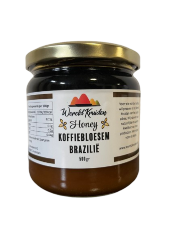 Koffiebloesem honing - 250 gram van Kruidenboer