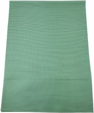 Anti-slip badmat - Groen - 65x180cm - Rechthoek