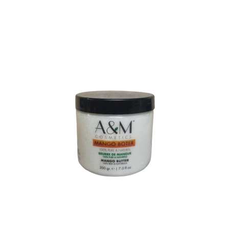 A&amp;M Beauty &amp; Care - Mango boter - 200 gram - 100 % puur en biologisch - Mango butter 