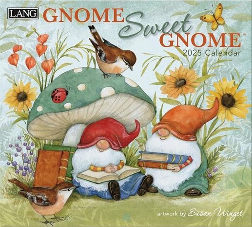 Gnome Sweet Gnome Kalender 2025