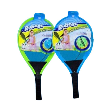 Tennis Trainer Set - Swingball - Tennisbal met Elastiek - Tennisracket - Assorti 