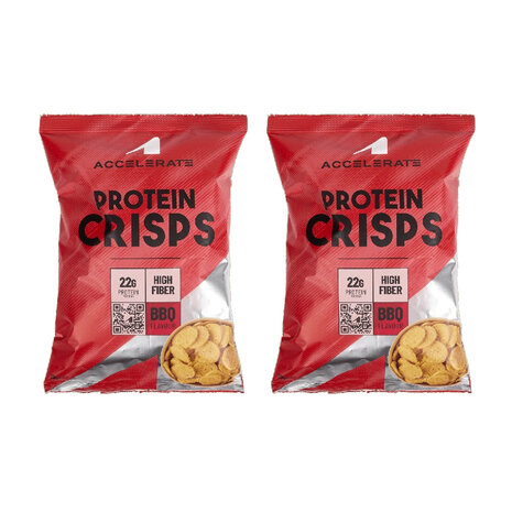 High Prote&iuml;ne chips - BBQ smaak - High fiber - 22 G - crisps