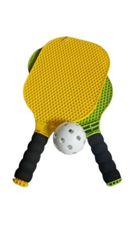 Padelset - Multicolor padel - Set van 3 - Strandset - Racketset - Racket - Stevige gripPadelset - Multicolor padel - Set van 3 