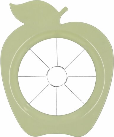 Appelsnijder Appelsnijder Groen / Zilver - Kunststof / RVS - Appelboor - 8 PartjesGroen / Zilver - Kunststof / RVS - Appelboor 