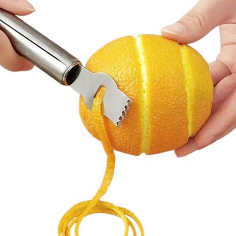 Fruit schiller - Zilver - Metaal - Dunschiller - Ophangbaar - Schiller - Keuken - Fruit 4