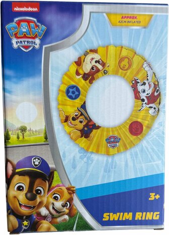 PAW Patrol Zwemring - Geel - Kunststof - 42 cm - 3+ jaar - Zwemband - Swim ring 1