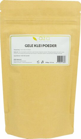 Aza Natural - Gele klei poeder - van nature een zuiverende werking