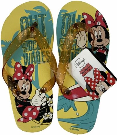 Slippers Minnie Mouse - Maat 29/30 - Disney - Multicolor - Zomer - Warm