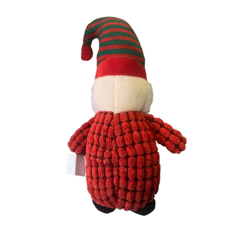 Schattige Kerst knuffel - Kerstman - Rood - 30 cm - Polyester - Kerstknuffel - Kerstcadeau