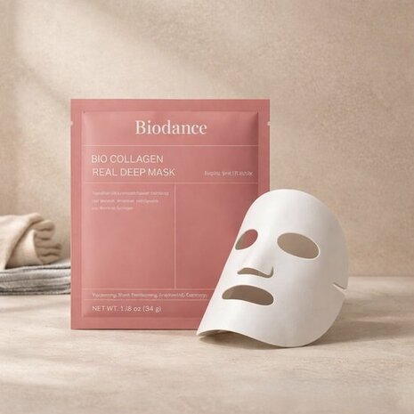 Bio-Collagen Face Mask &ndash; Hydrating Sheet Mask Korean Skincare &ndash; Anti-Aging & Glow &ndash; Face Mask 