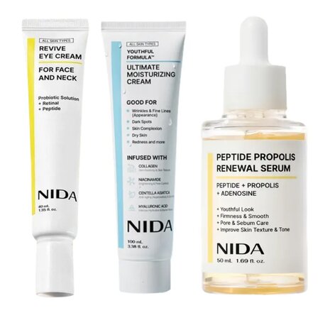 NIDA Korea Hydraterende Ultieme Cr&egrave;me Retinol Revitaliserende Oogcr&egrave;me Anti-Aging Ultimate Moisturizing Cream Hui