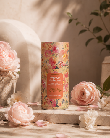 Interieurparfum - Whispering Rose - Set van 2 - Multicolor - 250 ml - Interieur - Huisparfum - huisspray - Aroma parfum - Geur spray 