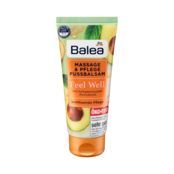 Balea Voetcr&egrave;me, massage- en voetverzorgingsbalsem Feel Well - 100 ml