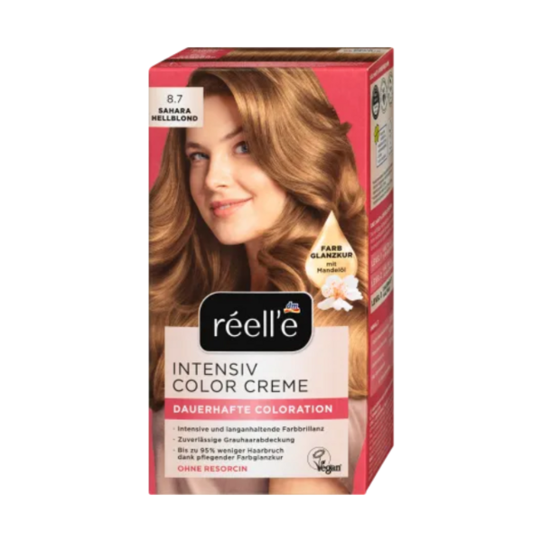 R&eacute;ell&#039;e Haarkleur 8.7 Sahara Lichtblond 1 st