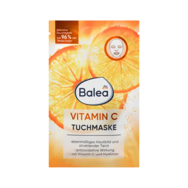 Balea Gezichtsmasker Vitamine C - 1 stuk