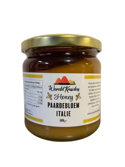 Paardenbloem honing - 500 gram van Kruidenboer