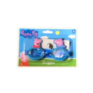 Peppa pig Duikbril kinderen - Licht Blauw / Donker Blauw - Kunststof - One Size - Vanaf 3 jaar - Zwembril 1