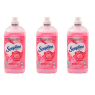 Soupline Wasverzachter Active Fresh - Roze - 273 Wasbeurten - 6L - Mega Voordeelverpakking - Frisheid Van Rozen – 30 Dag