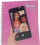 Selfie Girls Kleurboek met stickers - Roze / Multicolor - Papier / Kunststof - 15,5 x 18 cm - Kleurboek - Stickerboek - Boek - 