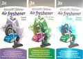 Stofzuiger Luchtverfrisser - Set van 3 - 9 Geurzakjes voor de stofzuiger - Air Freshener - Scented bags for Vacuum Cleaner